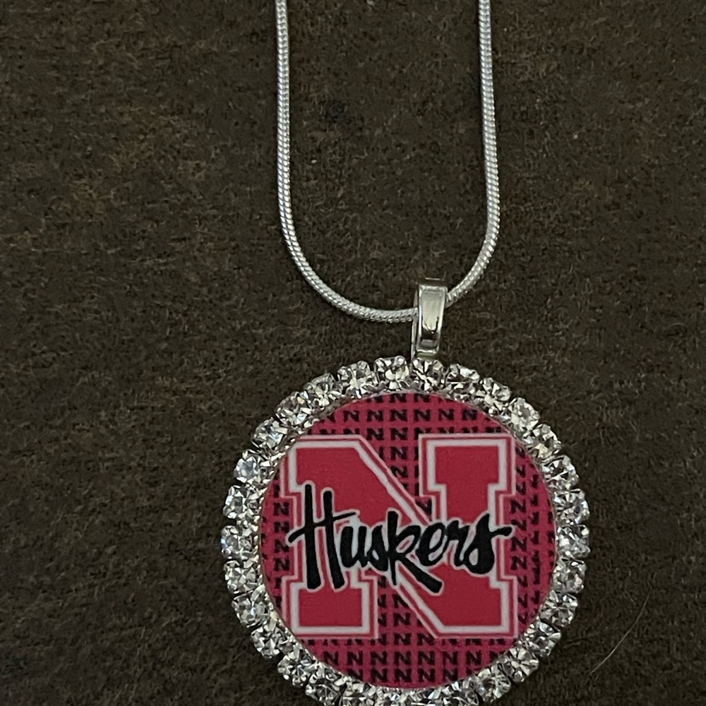 Nebraska huskers necklace